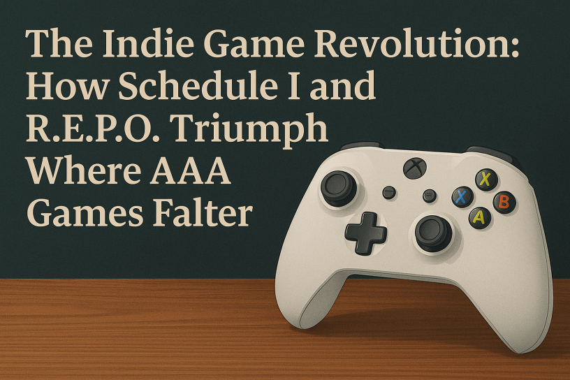 The Indie Game Revolution How Schedule I and R.E.P.O. Triumph Where AAA Games Falter